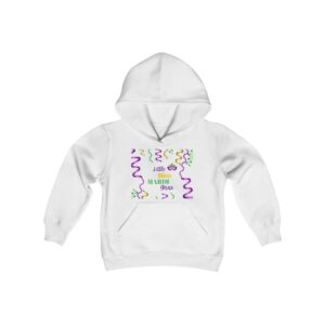 Mardi Gras Youth Heavy Blend Hooded Sweatshirt