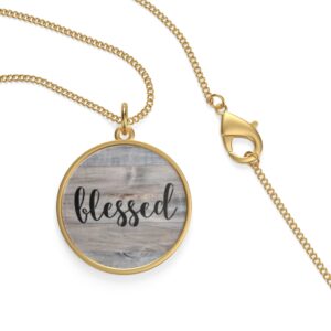 Blessed Necklace – Single Loop Necklace – Gifts for Her – Christmas – Birthday