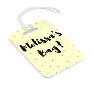 Luggage Bag Tag – Gift for Her – Suitcase Tag