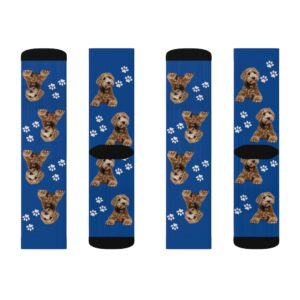 Golden Doodle Sublimation Socks