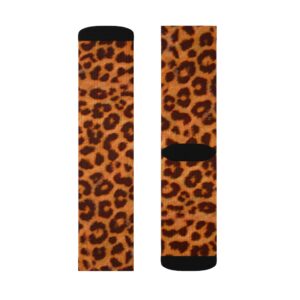 Fun Leopard Socks – Animal Print Sublimation Socks