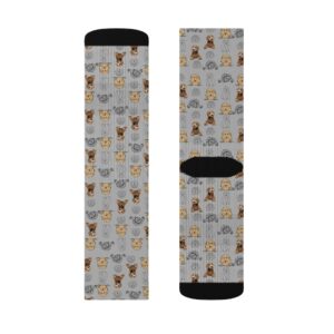 Golden doodle Sublimation Socks