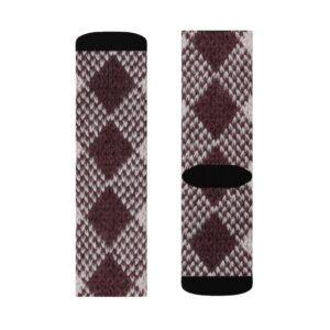 Diamond Design Sublimation Socks