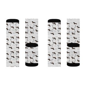 Dachshund Sublimation Socks