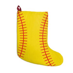 Softball Themed Christmas Stocking – Gifts for her