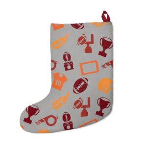 Football Themed Christmas Stocking – Football Gift – Football Fan