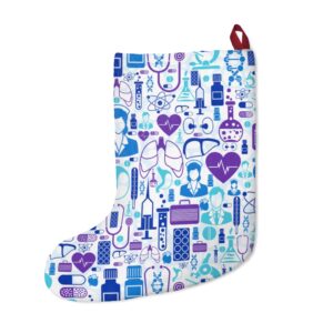 Nurse Christmas Stocking – Nurse Gift – Nurse xmas Present – X-mas – Holiday – Health – Medical – Cute Gift