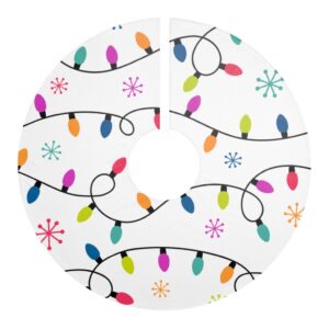 Christmas Tree Light – Fun and Colorful – Christmas Tree Skirts