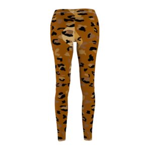 Leopard 3 Toned Leggings Women’s Cut & Sew Casual Leggings