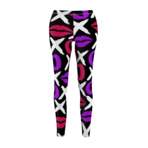 Valentine’s Day Women’s Cut & Sew Casual Leggings