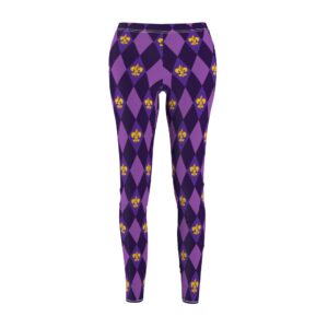 Mardi Gras Women’s Cut & Sew Casual Leggings