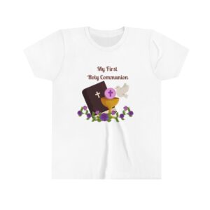 First Holy Communion Youth Short Sleeve Tee