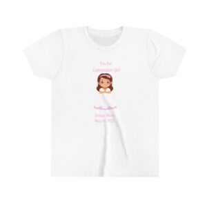 Personalized First Holy Communion Youth Short Sleeve Tee