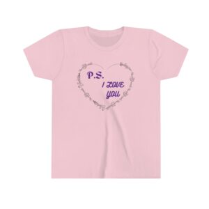 P.S. I Love You Youth Short Sleeve Tee