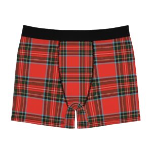 Plaid Men’s Boxer Briefs