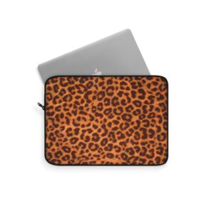 Leopard Print Laptop Case – Animal Print – Stylish Laptop Bag – Laptop Sleeve