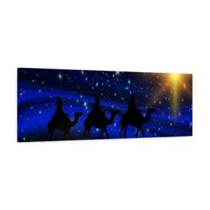 Three Kings Christmas Canvas Gallery Wraps