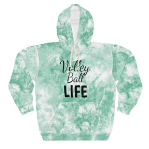 Volleyball AOP Unisex Pullover Hoodie