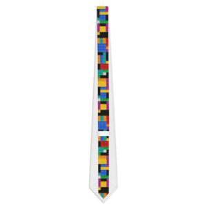 Building Blocks Themed Necktie