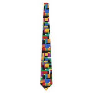 Building Blocks Themed Necktie