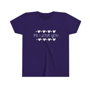 P.S. I love You Youth Short Sleeve Tee