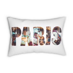 Paris Lumbar Pillow Spun Polyester Lumbar Pillow