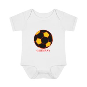 Germany Soccer Infant Baby Rib Bodysuit