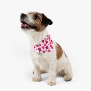 Valentine’s Day Pet Bandana Collar