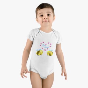 Valentines Day Onesie® Organic Baby Bodysuit