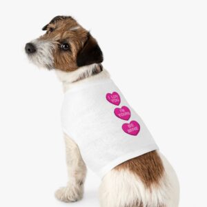 Valentine’s Day Heart Candies Pet Tank Top