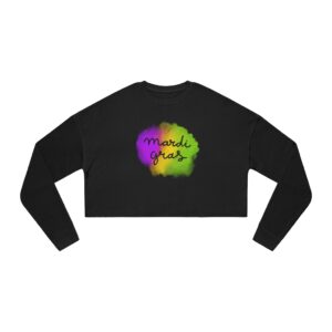 Mardi Gras Women’s Cropped Sweatshirt