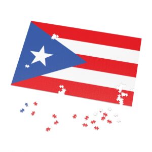 Puerto Rican Flag Jigsaw Puzzle (252, 500, 1000-Piece)