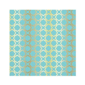 Blue Moroccan Pattern Napkins