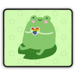 Cute Frog Themed Mouse Pad