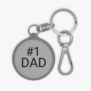 Dad Keyring Tag Keychain