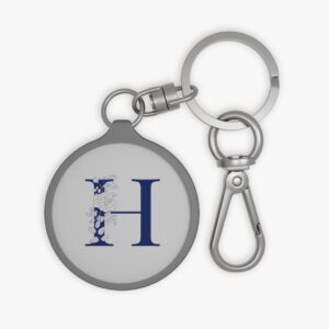 Personalized Monogram Keyring Tag Keychain