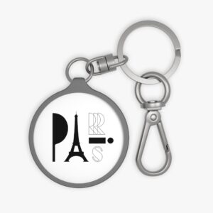 Paris Keyring Tag