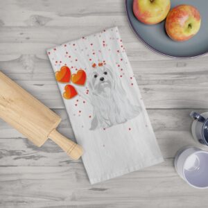 Maltese Valentine’s Day Kitchen Tea Towel