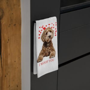 Golden Doodle Tea Towel