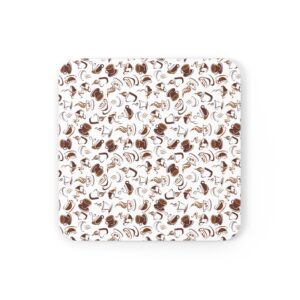 Cafe Corkwood Coaster Set
