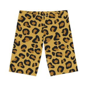 leopard Print Women’s Bike Shorts