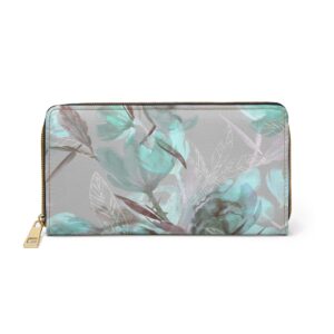 Floral Print  Zipper Wallet