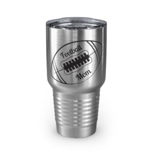 Football Mom Ringneck Tumbler, 30oz