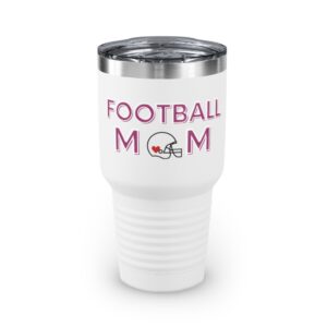 Football Mom Ringneck Tumbler, 30oz