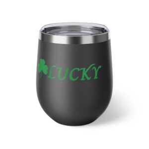 Saint Patricks Day, Lucky Copper Vacuum Insulated Cup, 12oz