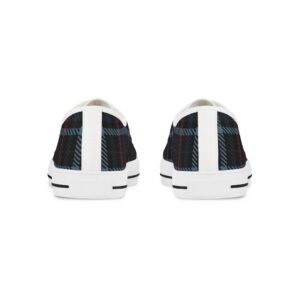 Plaid Men’s Low Top Sneakers