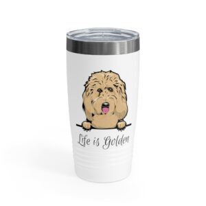 Golden Doodle Ringneck Tumbler, 20oz