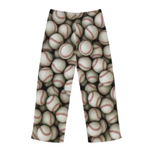 Baseball Men’s Pajama Pants (AOP)