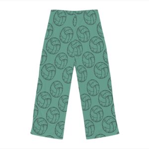 Green Volleyball Women’s Pajama Pants (AOP)