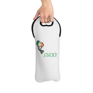 Luck of the Irish Wine Tote Bag